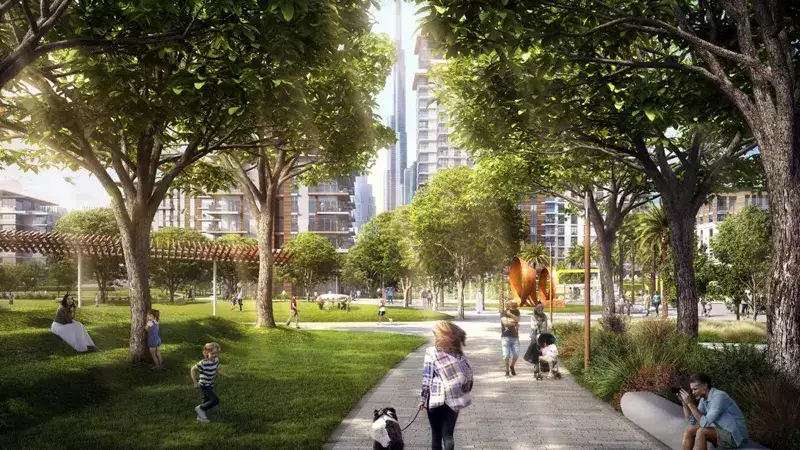 Winding Walkways_central park plaza tower B